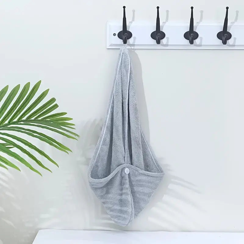 Microfiber Hair Towel Wrap for Curly Hair (1pc) Glow Theory