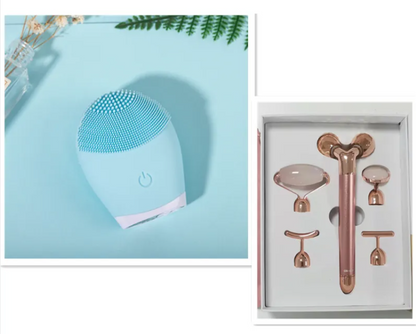 Ultrasonic Silicone Facial Cleanser Glow Theory