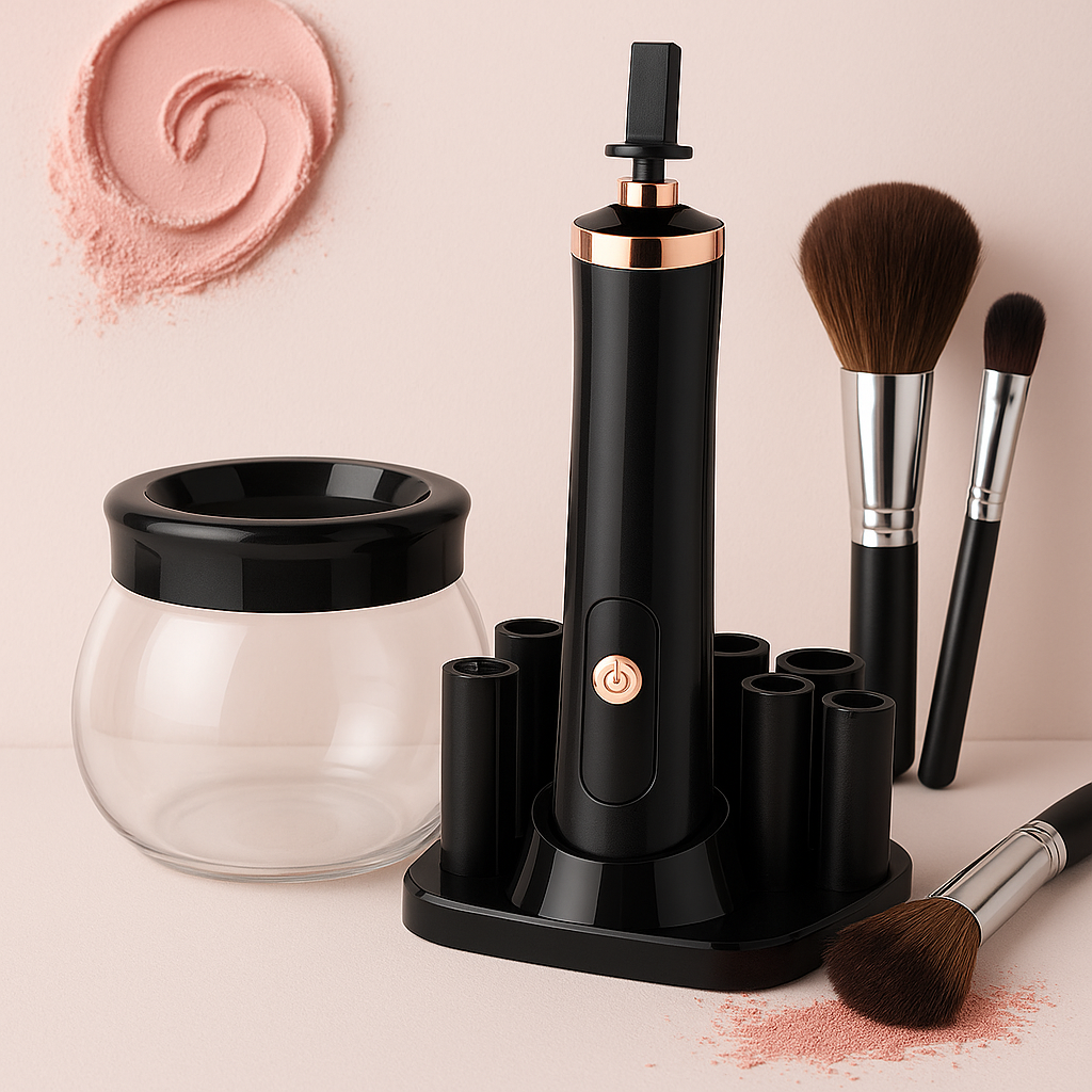 Electric Makeup Brush Cleaner & Dryer Health & Beauty-6