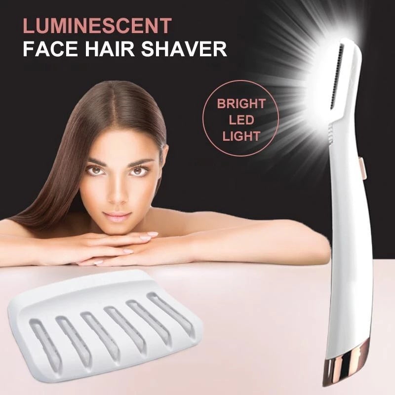 LED Facial Hair Remover & Exfoliator Health & Beauty-9
